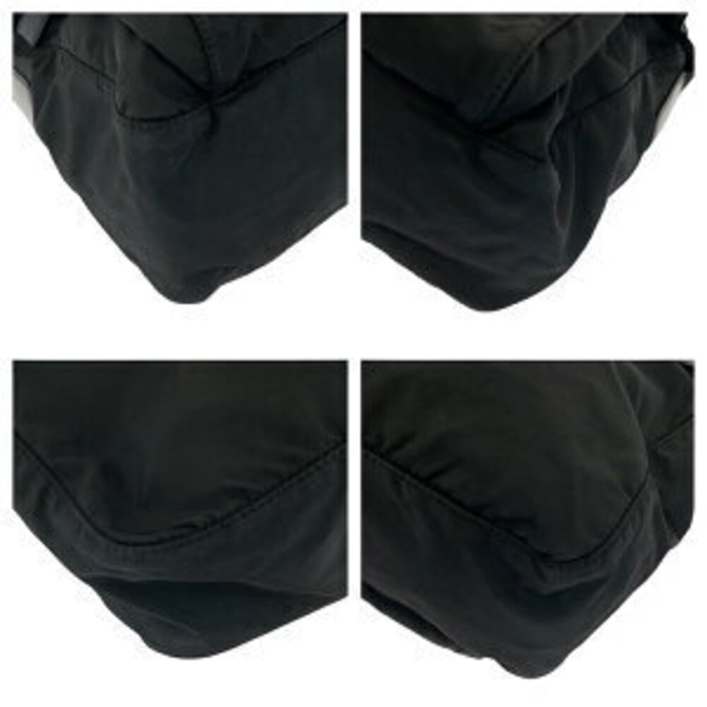Prada plate Tessuto triangular Bag logo nylon Shoulder black - Picture 3 of 10